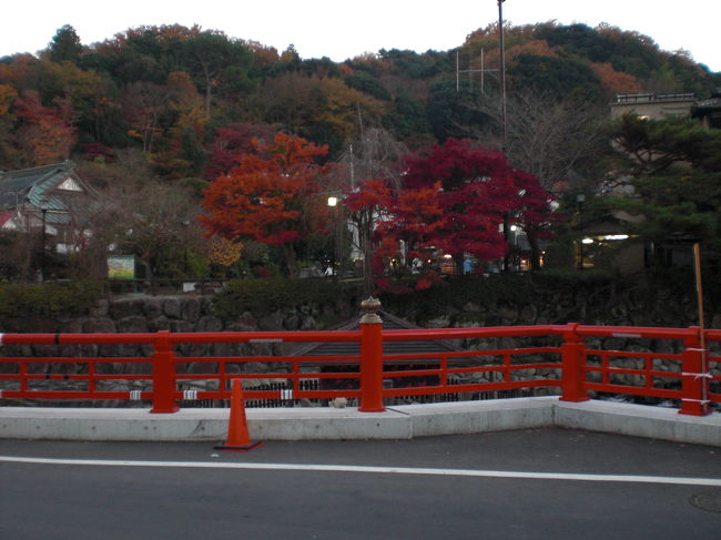 足湯にここでも浸かりました。ここのはかなり熱い！５分とつけていられないです。