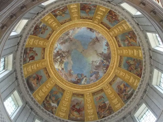 ドームの天井。美しい！