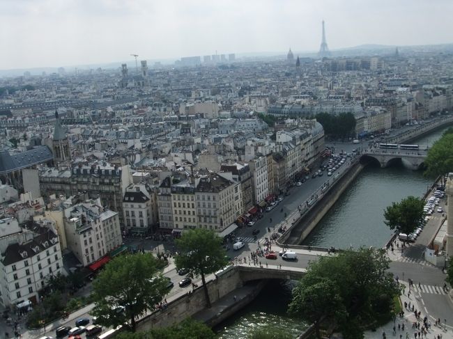 長い階段を上り外に出てみると、そこには絶景が広がっていました。<br />長い時間待っただけの価値は十分にある！