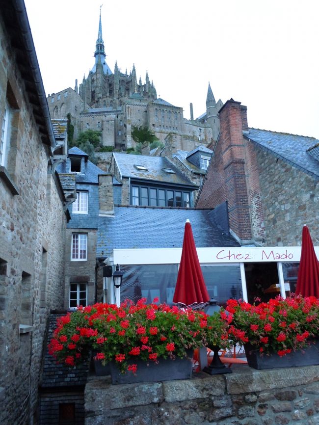 静かな朝です。