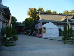 青島神社へ。
こちらもすっかり、正月の準備が終わっています。
