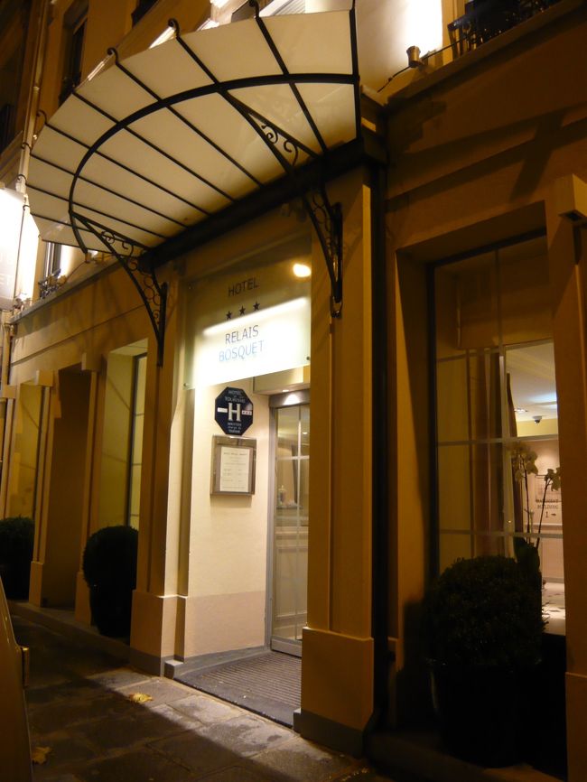 ホテルの入口です。