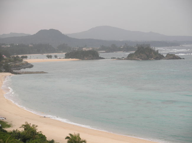 部屋から外を見てみました。<br />うーん…くもり？<br /><br />こちらのホテルはバレーパーキングなので、部屋から車の配車のお願いをしました。<br />前日、夕食に行く際ロビーで頼んだら混み合った時間帯だったのか少し待ち時間があったので…<br />時間を指定して配車をお願いしておくとスムーズですよ♪<br /><br />車に乗るとき、ホテルの方が『今日は晴れるそうですよ』と声をかけてくださいました。<br />こういう気遣いってうれしいですね★<br /><br />