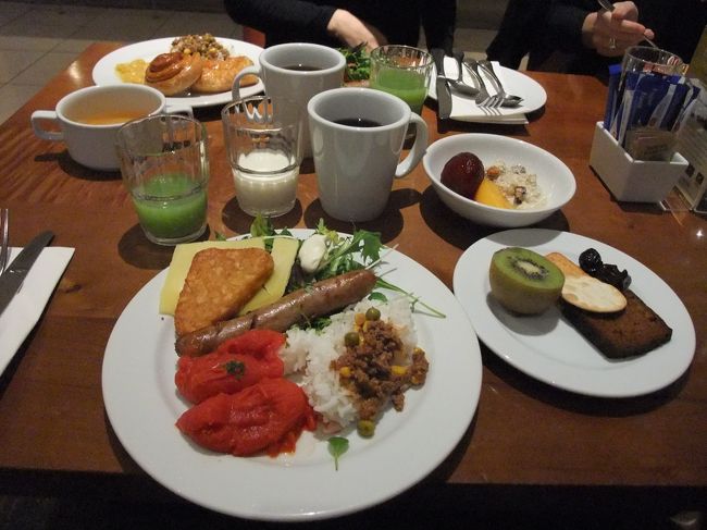 朝食後、８時に出発。<br />９：１５のNZ5001で南島のクライストチャーチへ