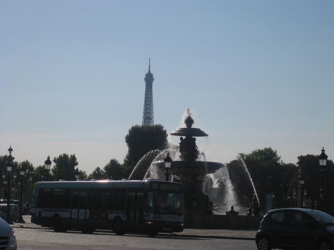 エッフェル塔が見えてきましたぁ