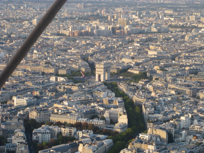 凱旋門も見えます！