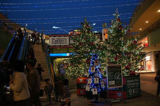 ●アスナル金山＠金山<br /><br />土曜日ともあって、フリーライブが行われていました。<br />早くもクリスマスイルミネーションでした。<br /><br />アスナル金山HP<br />http://www.asunal.jp/index.html