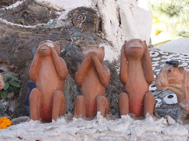 同じのみぃ〜つけた。<br />ここがモンキーテンプルであることと関係ある？ない？