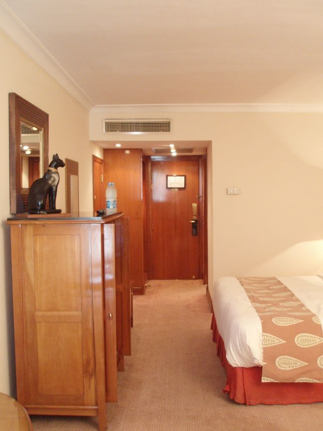 つくりは普通のホテルと同じ　床は広くてスーツケースなんかもしっかりと広げることができました