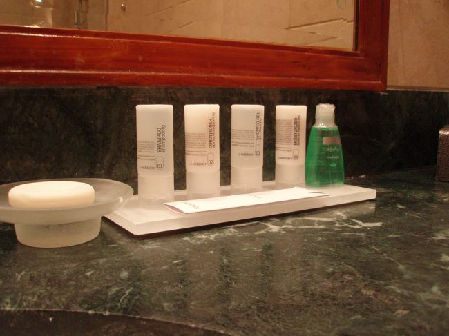 普通のアメニティー　<br />必要最小限でした