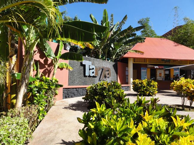 10:00になったのでターザへ歩いていきました。プラザホテルの前の坂を上ったところ。