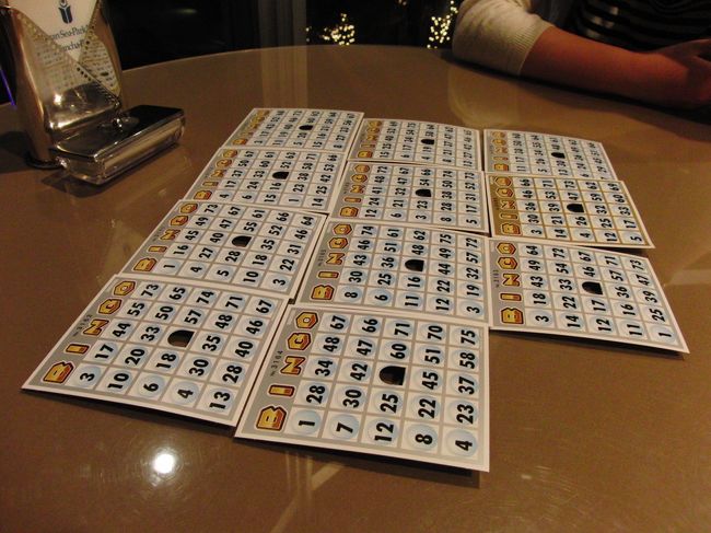 で、ビンゴして、<br /><br />景品をもらい、