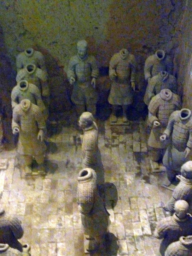 chi22圧巻・秦始皇兵馬俑博物館その2二、三号館と銅馬車館』秦 chi22圧巻・秦始皇兵馬俑博物館その2二、三号館と銅馬車館』秦