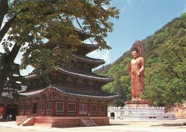 ③法住寺(ポッジュサ)<br /><br />＊韓国紀行1：韓半島西側、南下の旅(法住寺)<br />http://4travel.jp/traveler/tabitonokumasan/album/10152202/