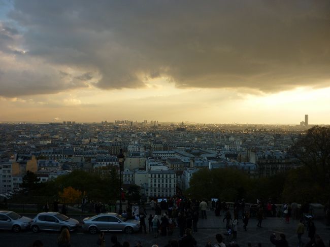 パリの街並みが一望できます