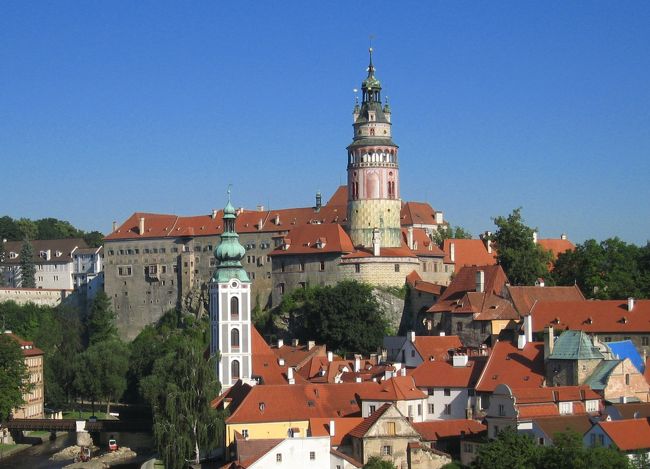 城の近くをアップで撮影。