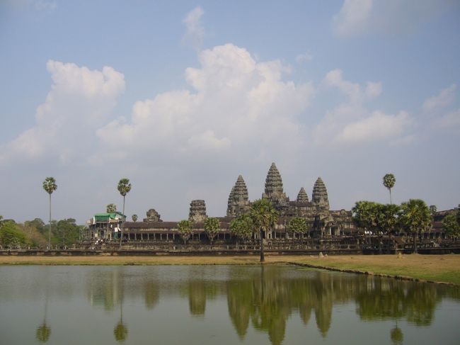 晴天<br />カンボジアの４日間は一日も雨が降らなかった