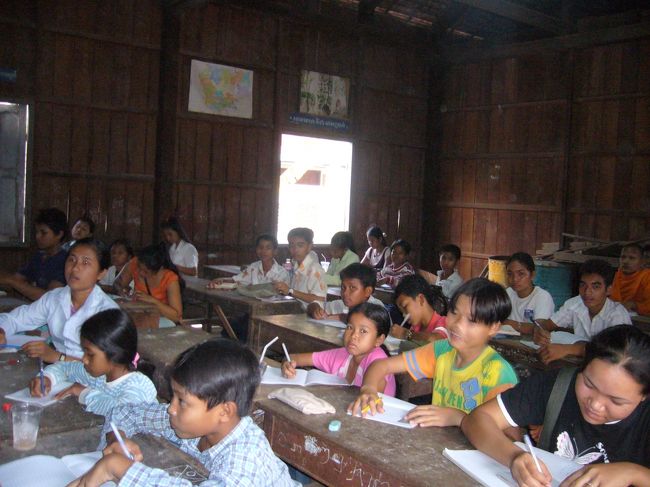 教室をのぞいていたら