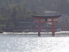 厳島神社に船内から拝んでおこう