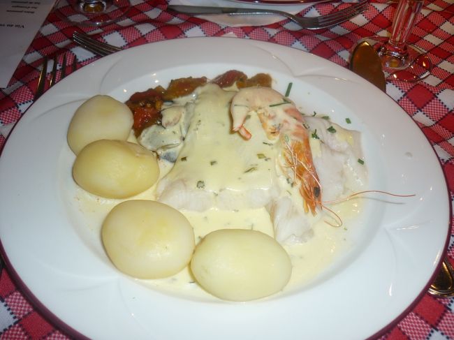 白身魚のクリーム煮