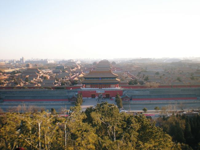 万春亭から南面すると、紫禁城の絶景を楽しめます。