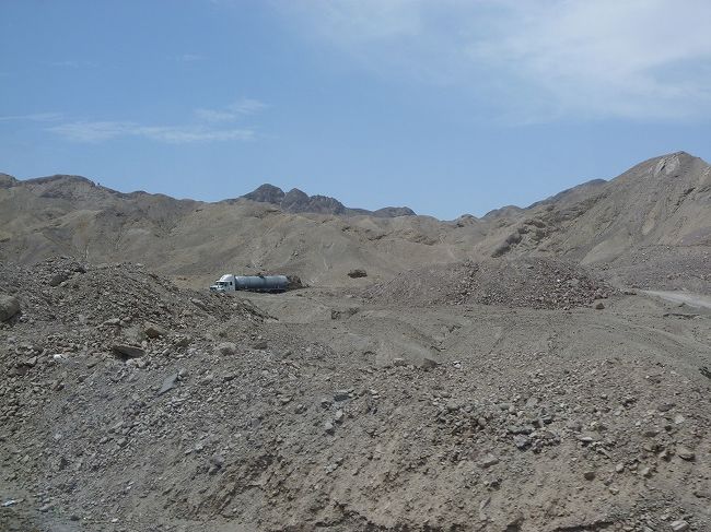 ナスカ→リマ、砂漠。