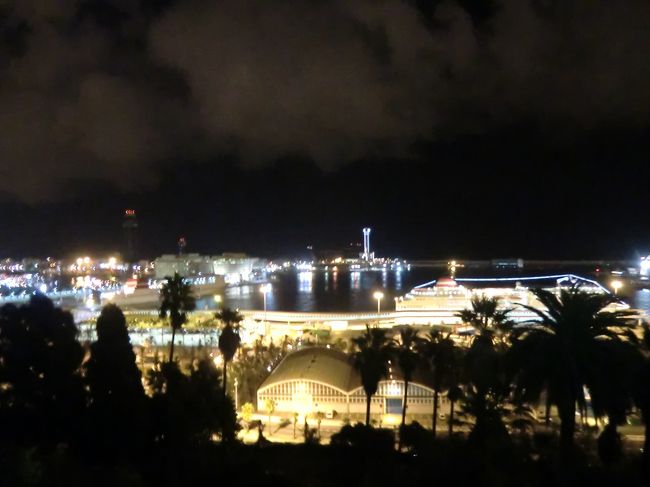 ホテル隣接の公園からの眺め。(港方面)<br /><br />デートスポットなのかこんな山の中腹でも人がチラホラいました。<br />さすが山。眺望はいいですよね。<br />