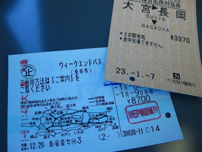 さ、切符でも確認しますか。