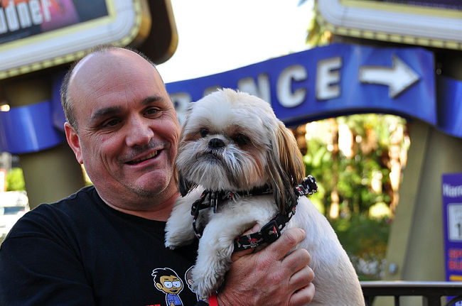 ２４日　１１：５１<br /><br /><br />ど〜してもシーズーを見ると<br /><br />飼い主さんと話をしたくなる。<br /><br />愛らしいシーズーちゃんです。<br /><br />飼い主さんも可愛い(^_^.)？？