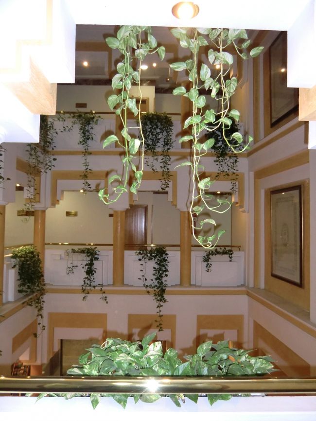 ロビーの吹き抜け