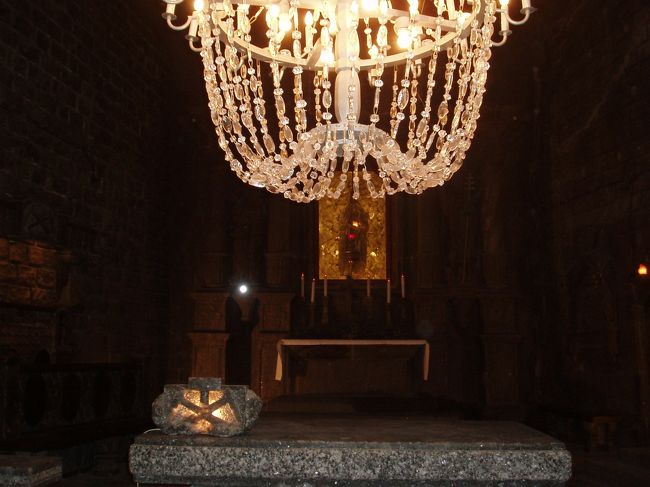 祭壇も塩です。