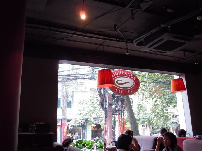 ハイランズコーヒー<br /><br />ハノイで最も落ち着ける場所だった（笑）
