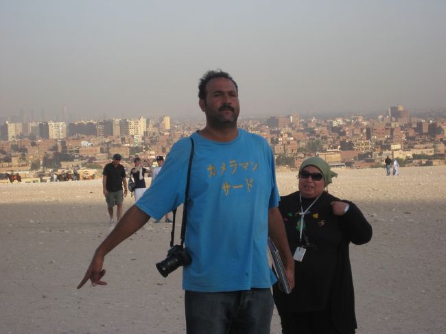 ここの名物カメラマンだそうです。<br />この人がいたら是非撮ってもらいましょう！