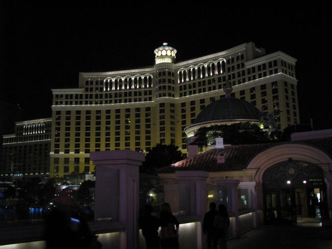 ホテル「べラージオ」を撮影