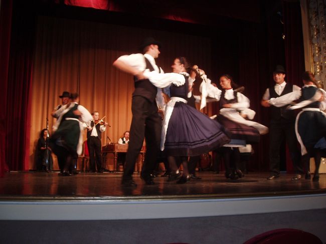 民族舞踊を観賞しました。