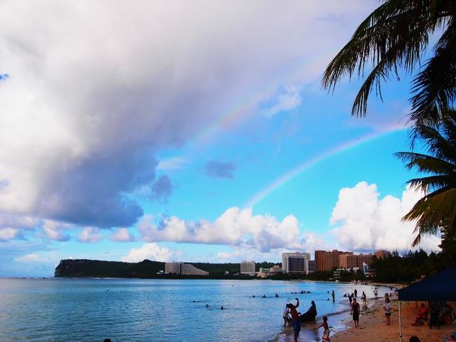 二重の虹が＾＾！