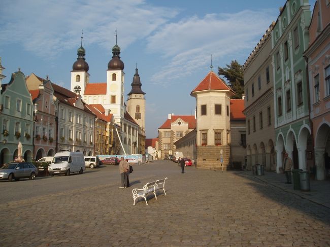 テルチ城方向にも絶妙な位置に教会が建っていますね！