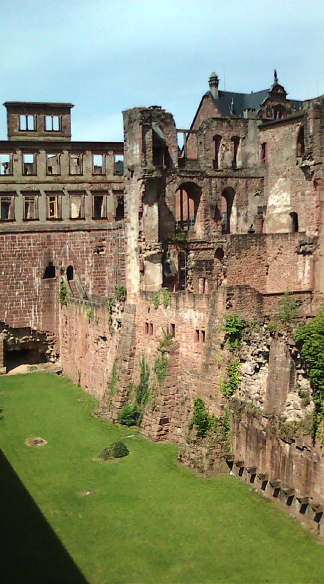 ハイデルベルクに移動♪まずはハイデルベルク城へ！