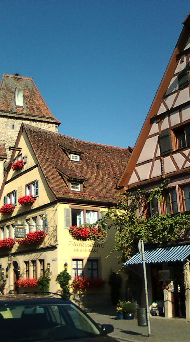 ドイツはかわいい家が多いです♪