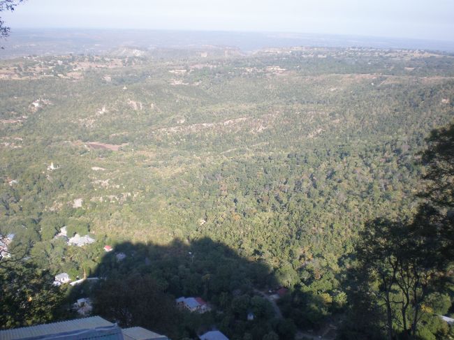 大地に写るポッパ山の影もいい感じ！