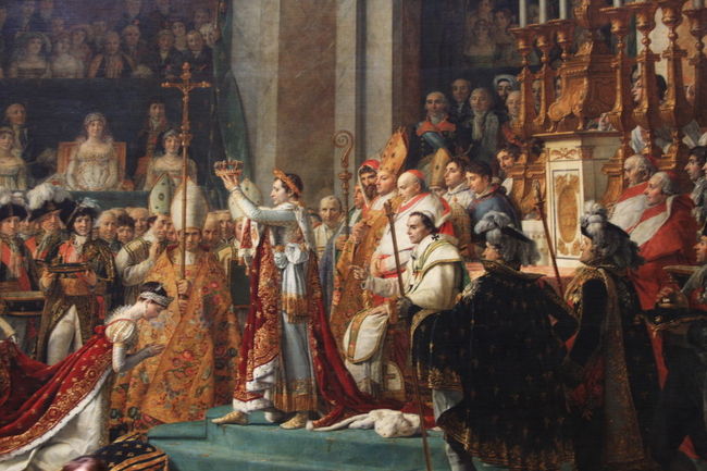 『ナポレオン一世の戴冠式』ジャック・ルイ・タヴィット