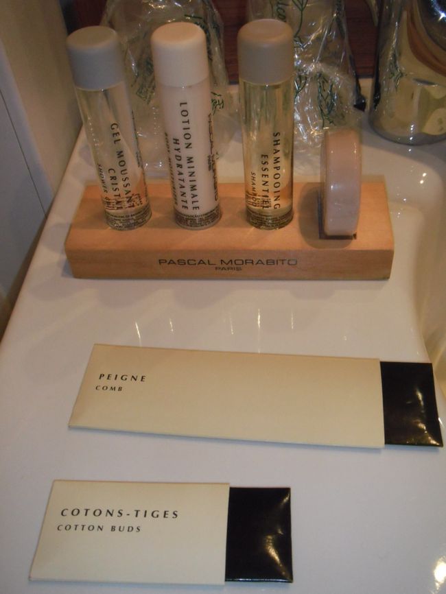 アメニティの数々☆<br />これもすごくお洒落でしたよ☆