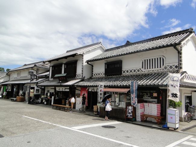 美観地区入口で、これから先どのような世界が待っているのかワクワク。