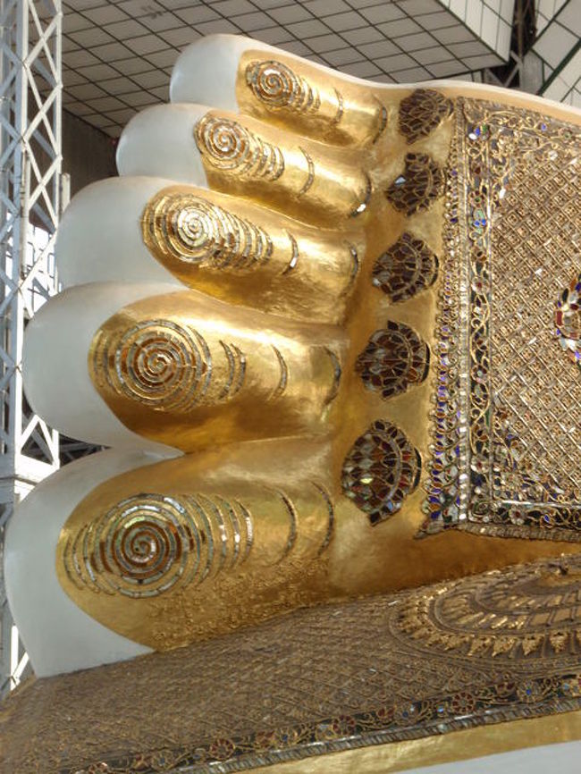 足の裏は、金。