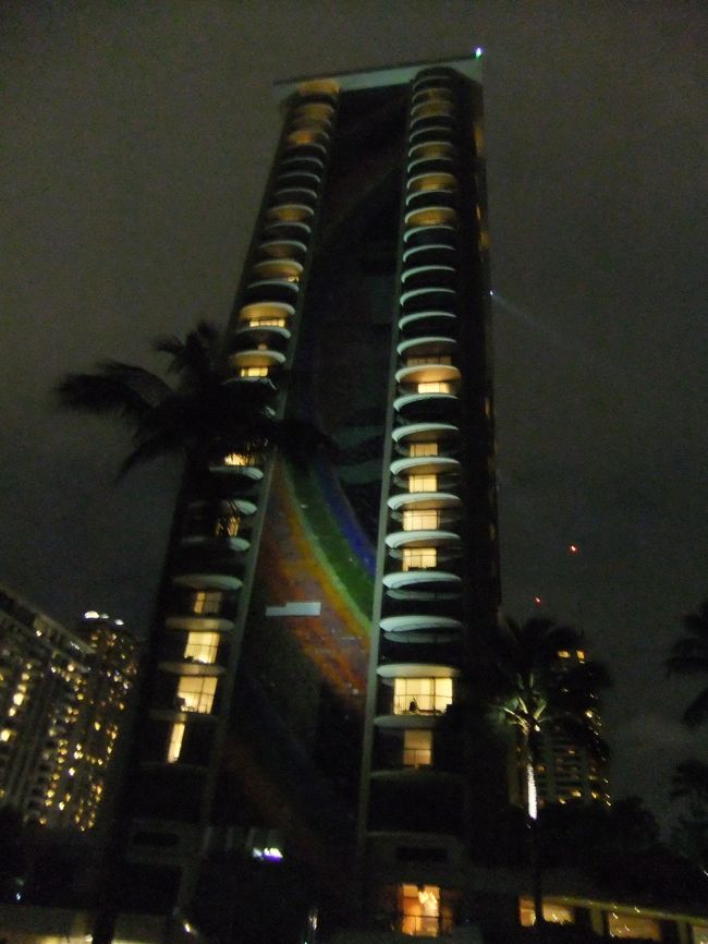 ヒルトンの夜景も素敵☆