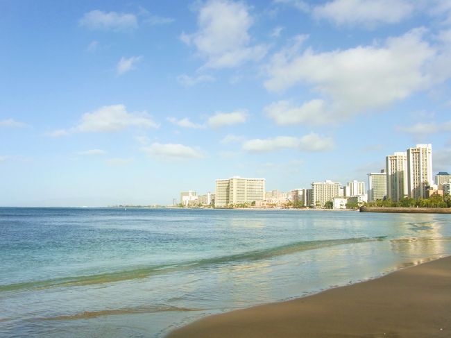 朝の清々しい空気を吸いに海辺に行きました。