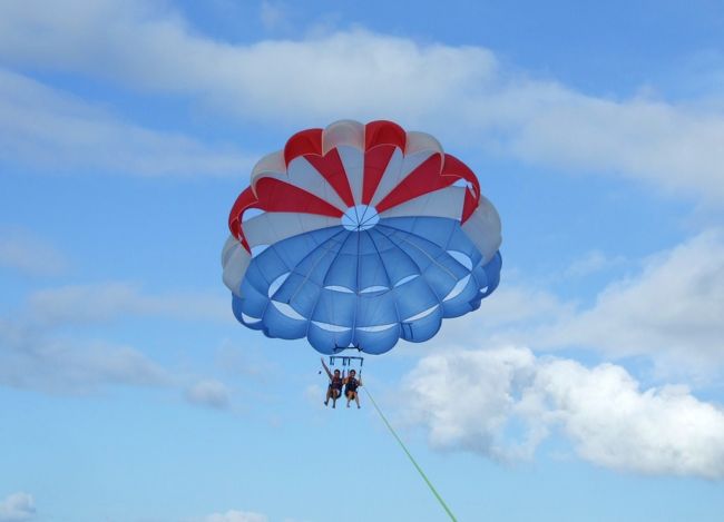 最初はドキドキだったけど、すごく気持ちよかった！<br />鳥になった気分♪