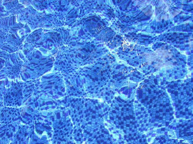 水がキラキラ☆