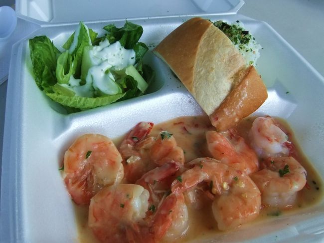 ガーリックシュリンプは絶品。<br />マイルド、ミディアム、スパイシーから辛さが選べました。<br />私はミディアムに。<br />