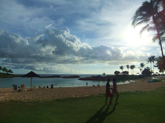 またまた現地で仲良くなった子と合流し、コオリナビーチに連れて行ってくれました。<br /><br />